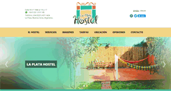 Desktop Screenshot of laplata-hostel.com.ar